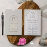 Oval Kesim Davetiye - Görsel 2