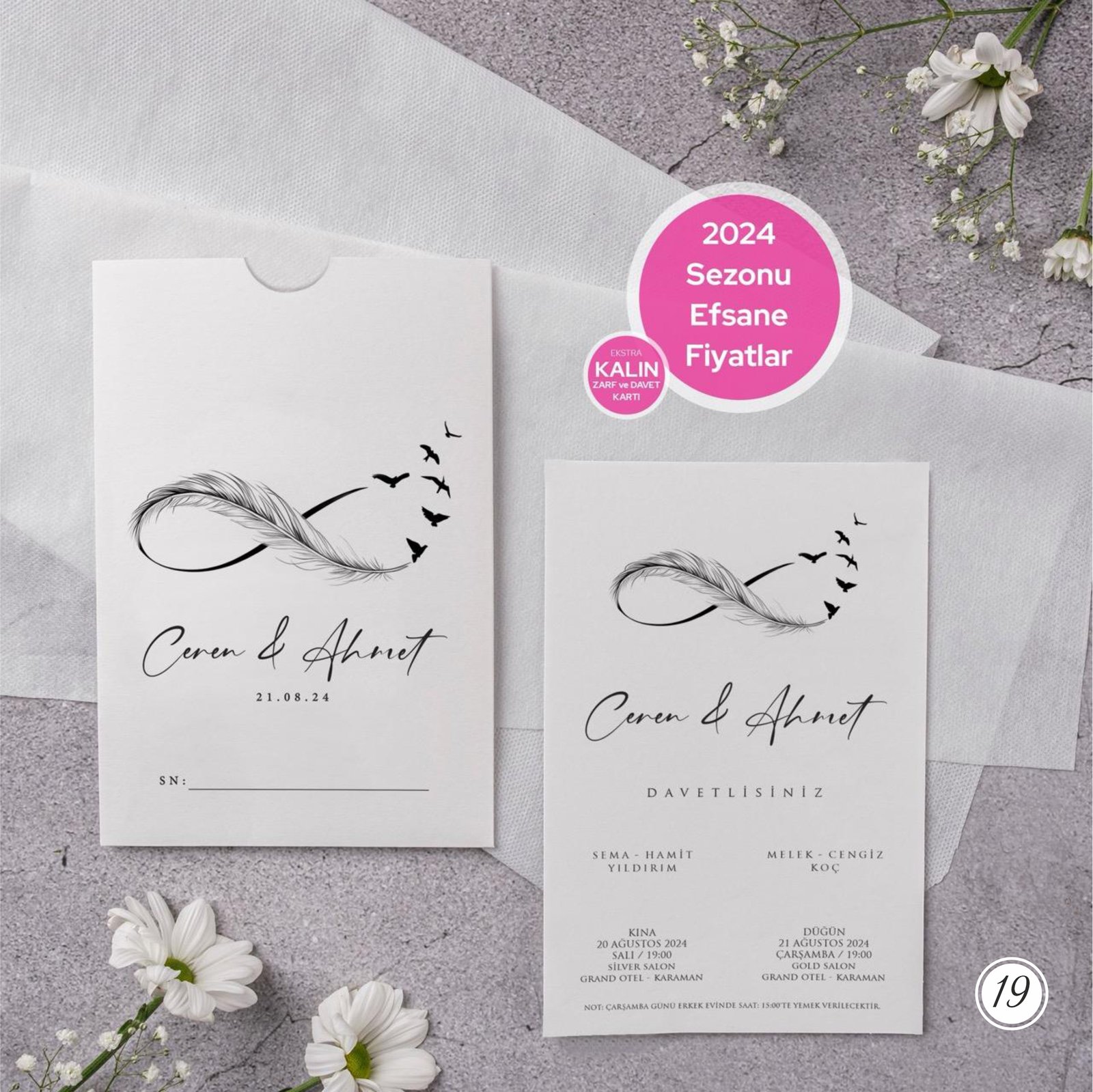 2394_Kampanyalı_Davetiye-1 Dikdörtgen Davetiye - Görsel 1