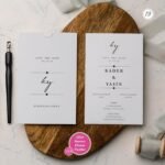 Dikdörtgen Davetiye - Görsel 2