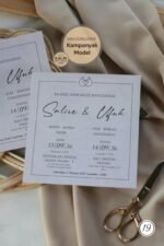 Kare Takvimli Davetiye - Görsel 2