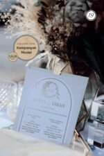 Oval Kesim Davetiye - Görsel 2