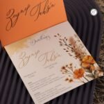 Kare Çiçekli Davetiye - Görsel 5