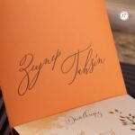 Kare Çiçekli Davetiye - Görsel 4