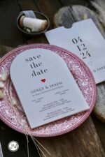 Oval Kesim Davetiye - Görsel 2