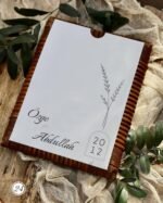 Oval Kesim Davetiye - Görsel 2