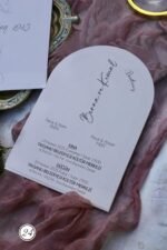 Oval Kesim Davetiye - Görsel 2