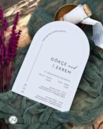 Oval Kesim Davetiye - Görsel 3