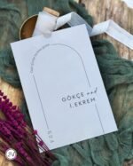 Oval Kesim Davetiye - Görsel 2