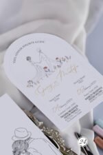 Oval Kesim Davetiye - Görsel 3