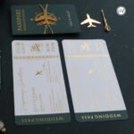 Dikdörtgen Yeşil Pasaportlu Davetiye - Görsel 5