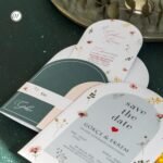 Oval Kesim Davetiye Çiçekli - Görsel 7