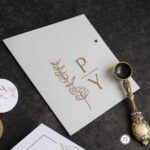 Kurdeleli Çiçekli Davetiye - Görsel 3