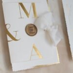 Dikdörtgen Kurdeleli Mühürlü Davetiye - Görsel 4