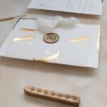 Dikdörtgen Kurdeleli Mühürlü Davetiye - Görsel 5