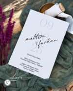 Dikdörtgen Davetiye - Görsel 2