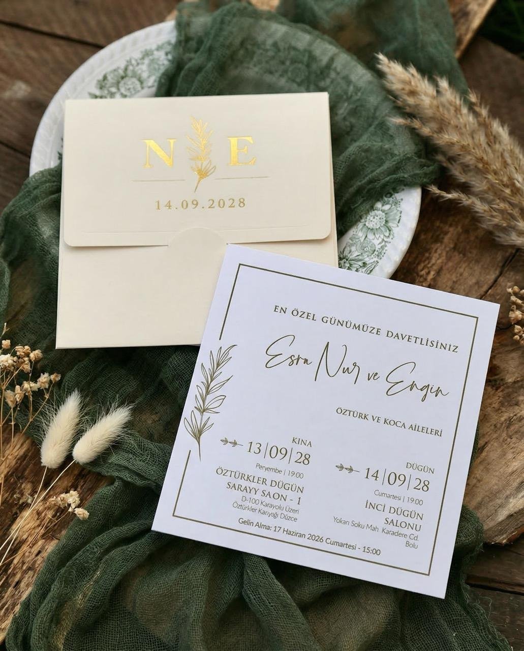 2975 Kare Davetiye 1 Kare Davetiye - Görsel 1