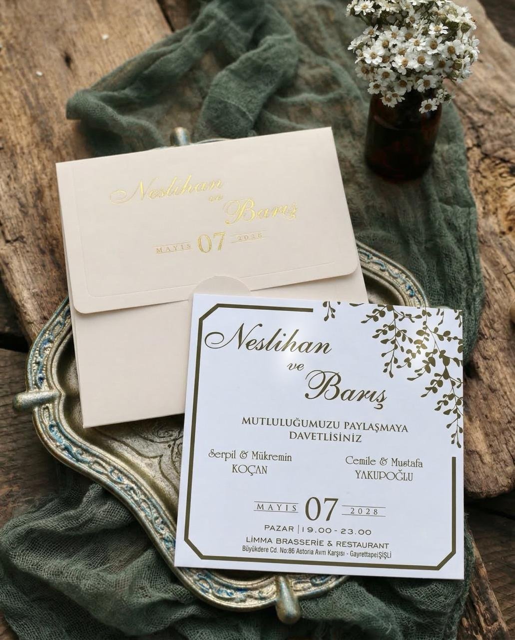 2978 Kare Davetiye Kare Davetiye - Görsel 1