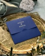 Kare Çiçekli Davetiye - Görsel 3