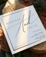 Kare Mühürlü Takvimli Davetiye - Görsel 2