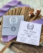 Kare Mühürlü Davetiye