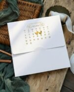 Kare Takvimli Davetiye - Görsel 3