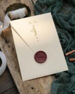 Dikdörtgen Mühürlü Davetiye - Görsel 4