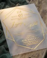 Dikdörtgen Kalpli Davetiye - Görsel 2